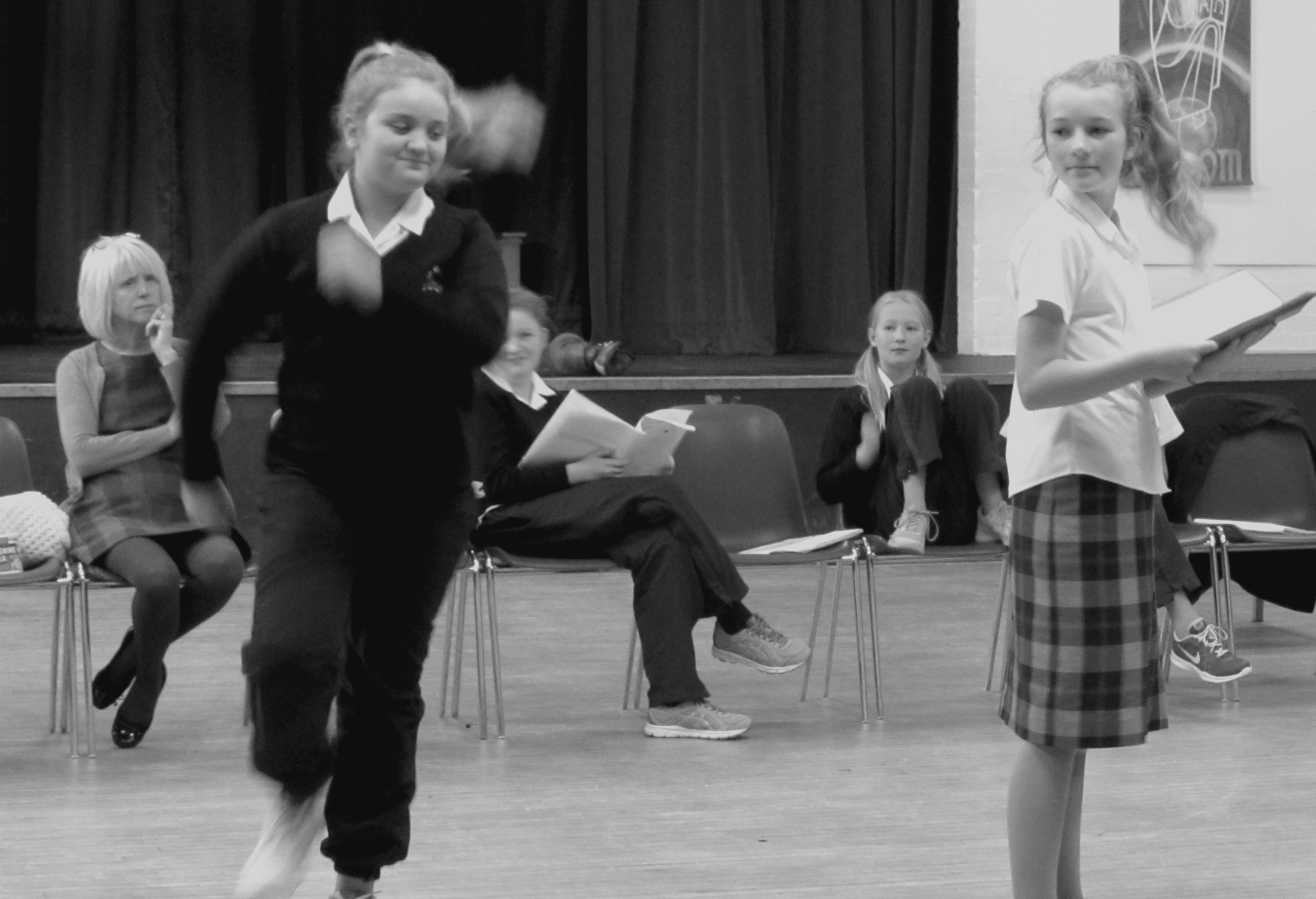 'Alice' Rehearsals, October 2015 (Photograph by Sam Kwan)
